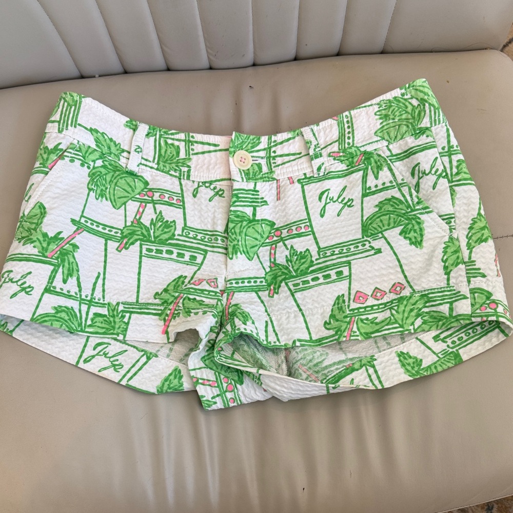 Lilly Pulitzer Just Add Mint Walsh Shorts